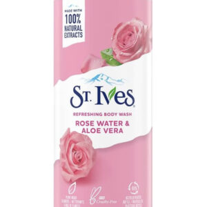 St. Ives Rose Water & Aloe Vera Body Wash 16 fl oz