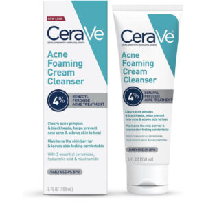 CeraVe Acne Foaming Cream Cleanser - 5oz