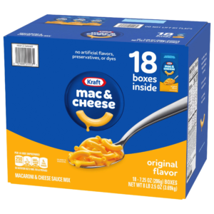 Kraft Mac & Cheese 18 Box
