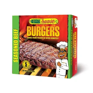 Reggae Jammins Seasoned Beef Burger