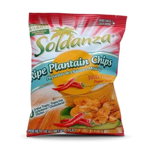 Soldanza Pepper Sweet Plantain Chips 42g
